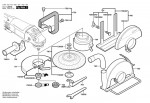 Bosch 0 601 753 173 Gws 23-180 + Sds Angle Grinder 230 V / Eu Spare Parts